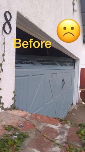 Before & After Garage Door Repiar in San Diego, CA (2)